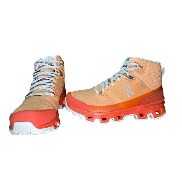 On Cloudrock 2 Waterproof Hiking Shoes Women's Size 6 New in box Copper - Picture 6 of 11